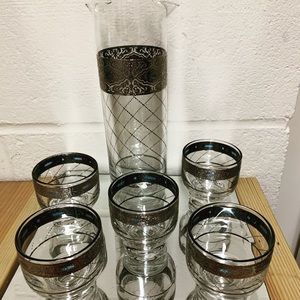 Mid Century Culver Cocktail Set